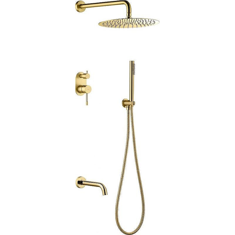Душевая система Boheme Uno 464-2-G Золото