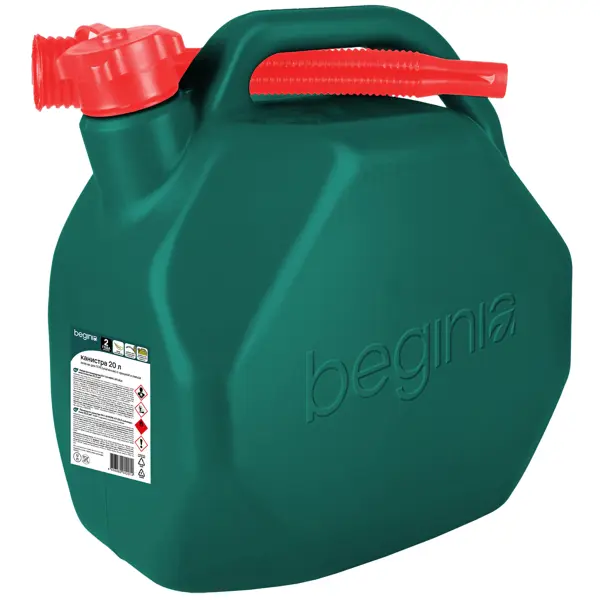 Канистра для ГСМ BEGINIA 20 л пластик