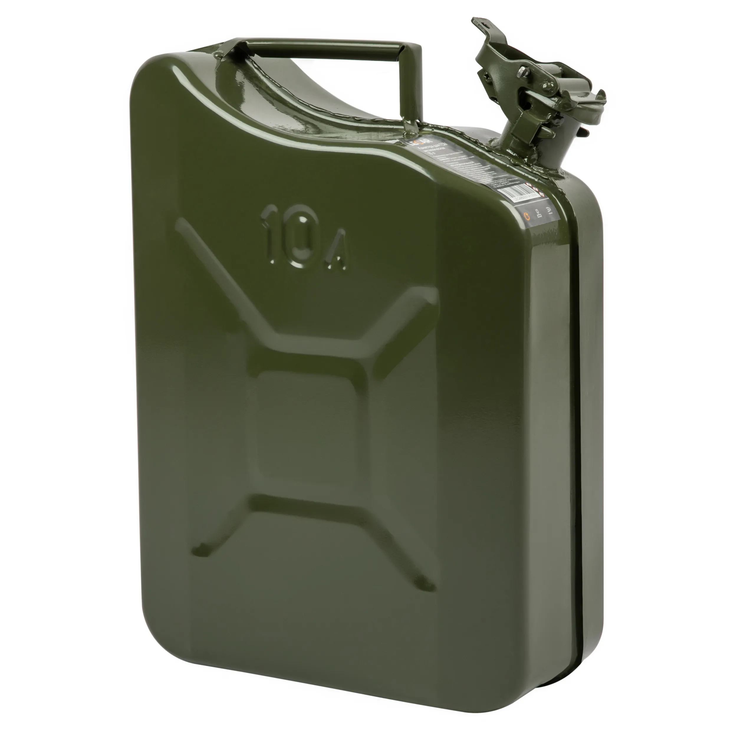 Канистра для Гсм металлическая, 10 л LECAR LECAR000141306