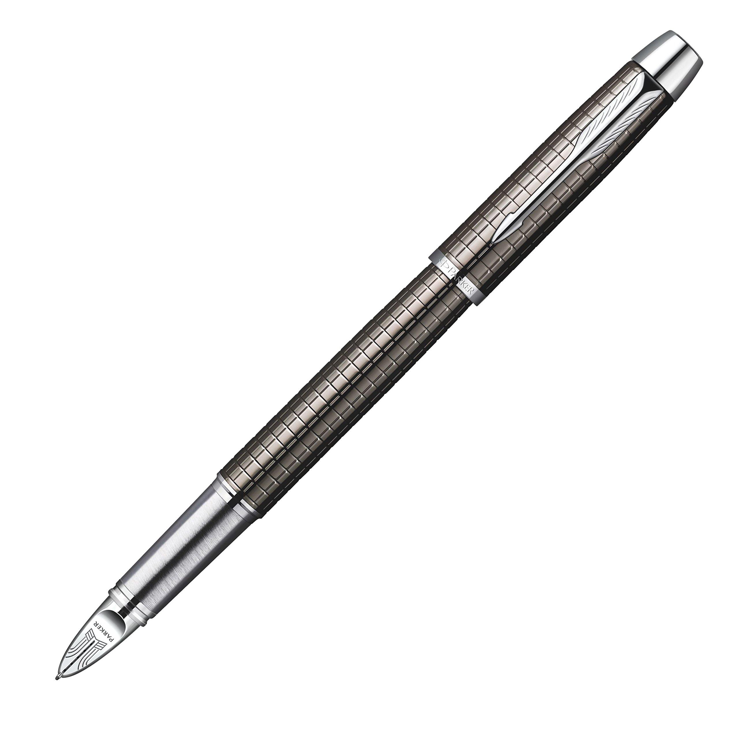 Ручка-роллер Parker 5th IM Premium Gunmetal Chisel, Официально импортированная, AP015289,